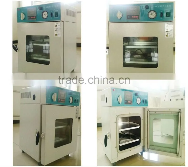 lab instrument desktop PID controller vaccum drying oven 25L CE
