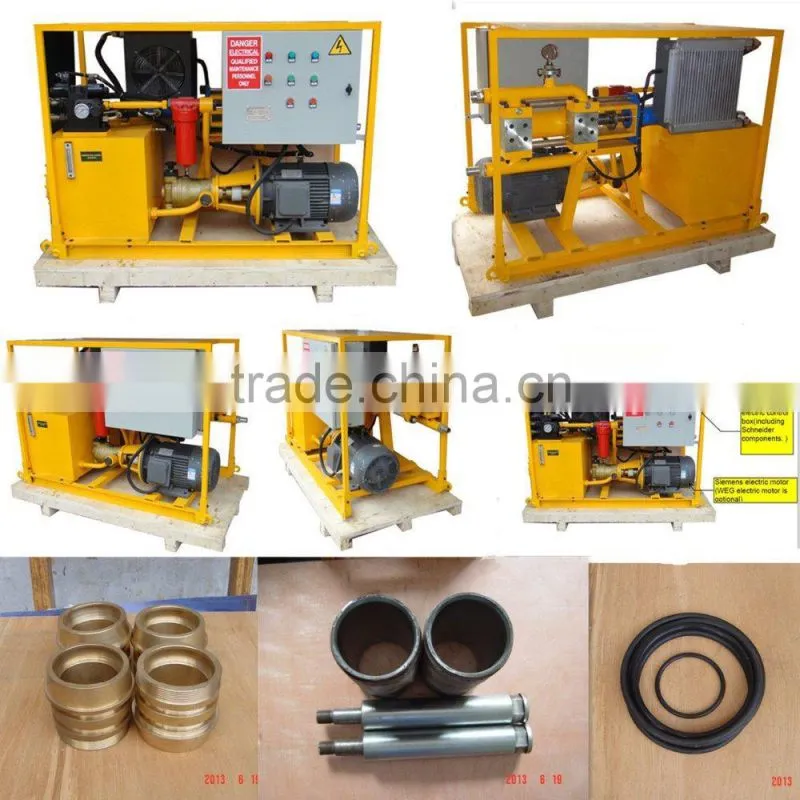 grouting matched equipment electric motor cement grout mixer