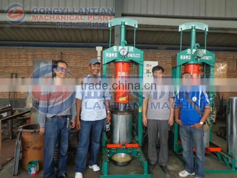 Seed oil extraction hydraulic press machine