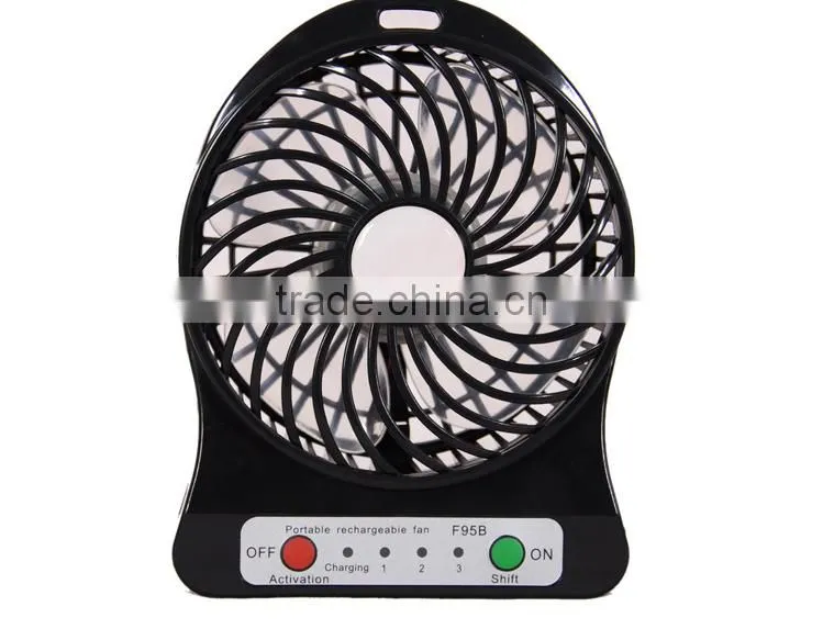 Multi-functional Portable Rechargeable Mini Handheld Desk Fan Cool USB Fan