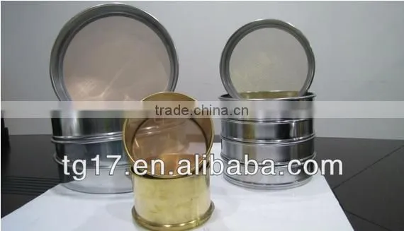 Brass Sieve / Rotary Soil Sieve for test the weight of dry soil (sand)