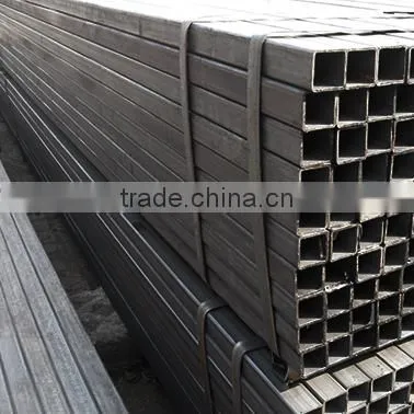 200*200*7.5mm black square steel pipe black square steel tube