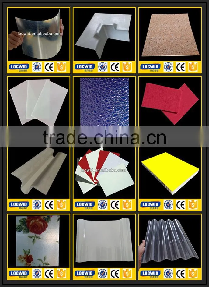 High stength low weight FRP roofing sheet