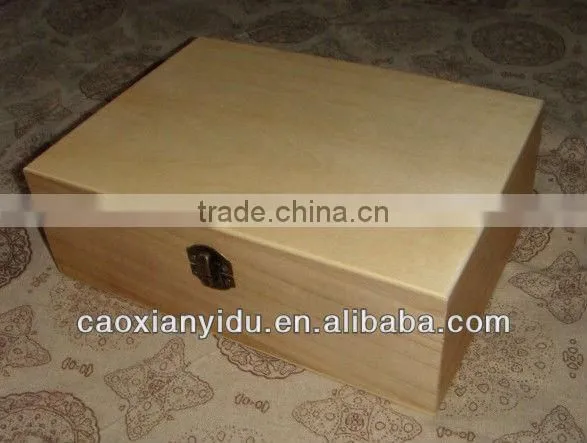 Wooden tea box fancy storage boxes jewel case large packing wood box