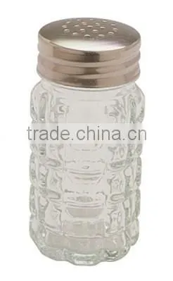 35ml slender spices pack bottle glass with holes lid