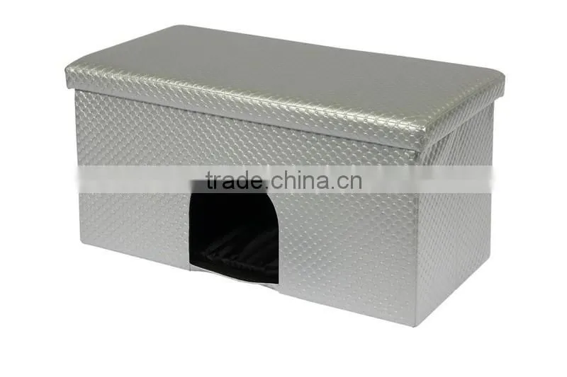 Foldable Storage Pet Bed Bench
