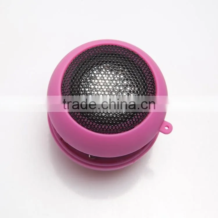 New hot selling cheap portable mini hamburger speaker for promotion gift