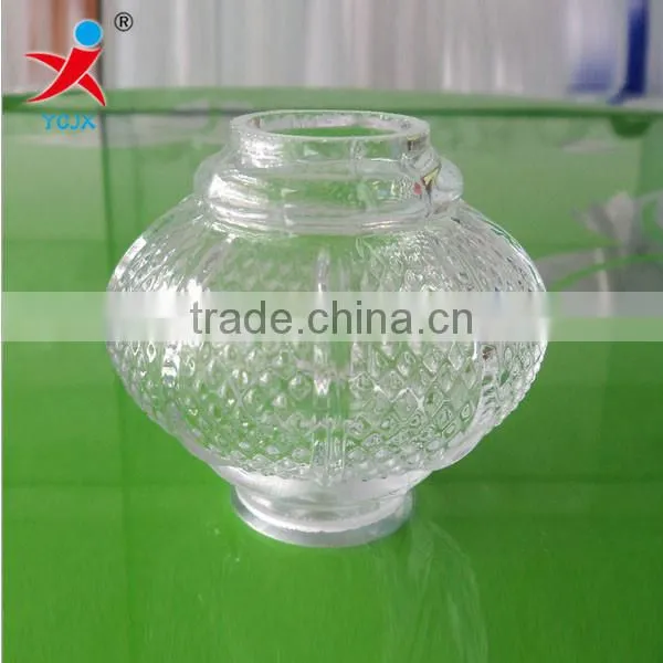 Glass lamp shade/snowflake fry line small chimney glass lamp shade/glass bottle