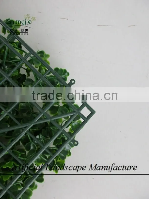 artificial boxwood carpet ,green wall hedge decoration