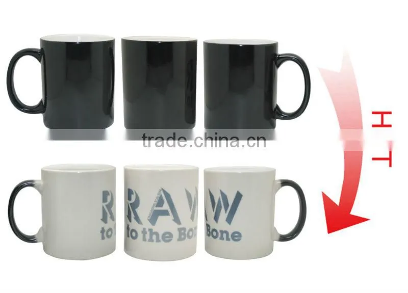 Ceramic Glass Color Changing Cups and Mugs Custom Branding