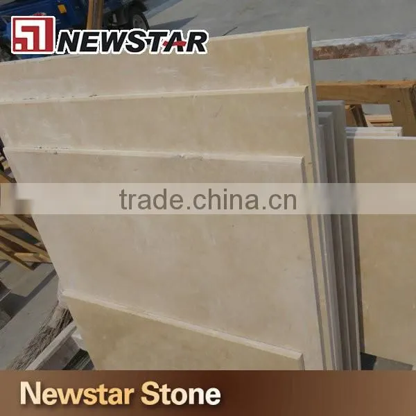 Newstar Top Quality Galala Beige Marble Polished Flooring Tile