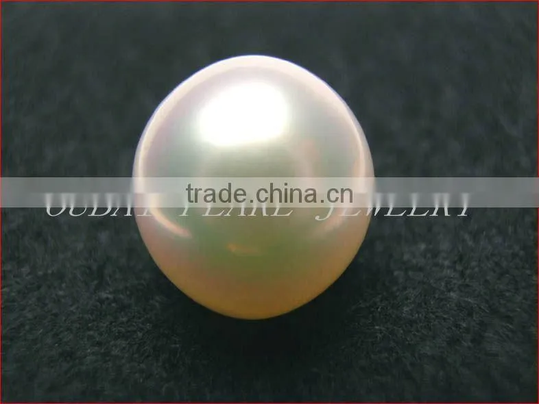 AAA 12-13mm white round south sea pearl without hole