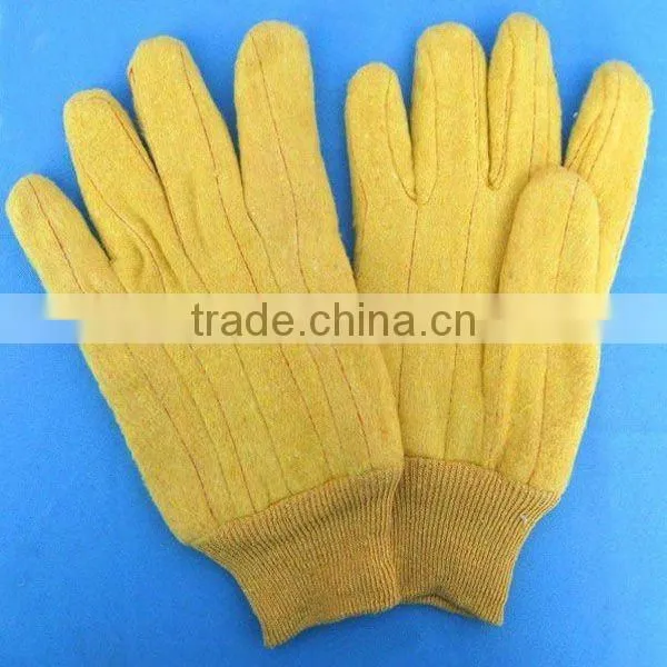 Durable cotton hot mill glove