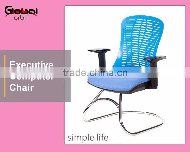Easily assembled ventilate back conference colorful computer office chair