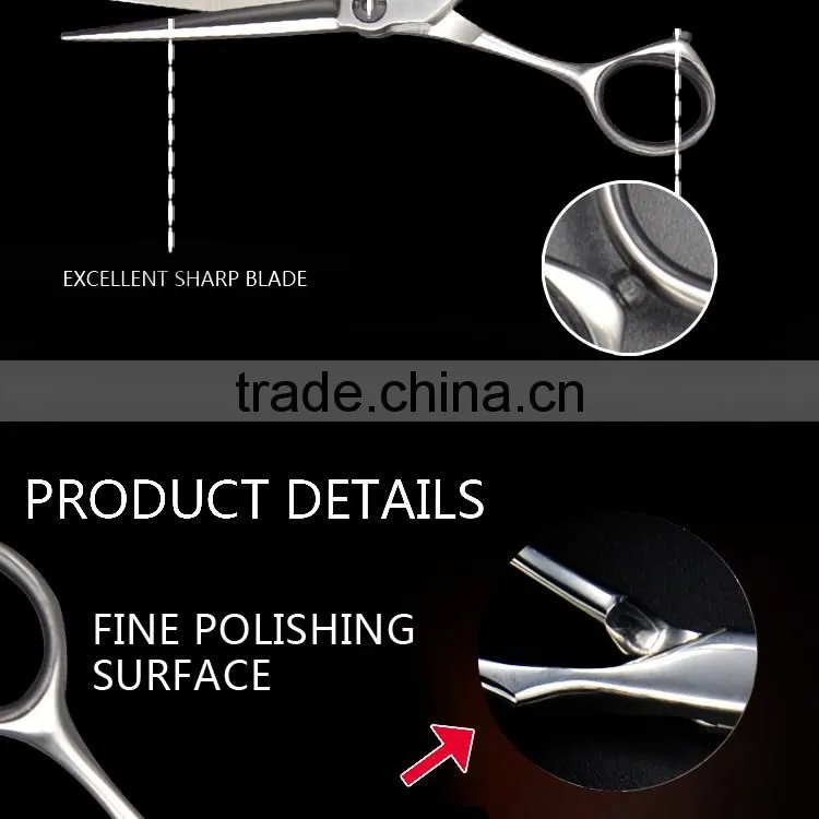 Professional hair scissors 440c japanness steel thinning scissors shears baber scissors set