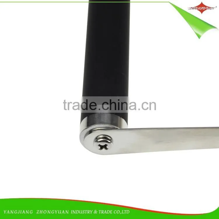 ZY-F1017 good quality stainless steel potato presser with soft tpr grip