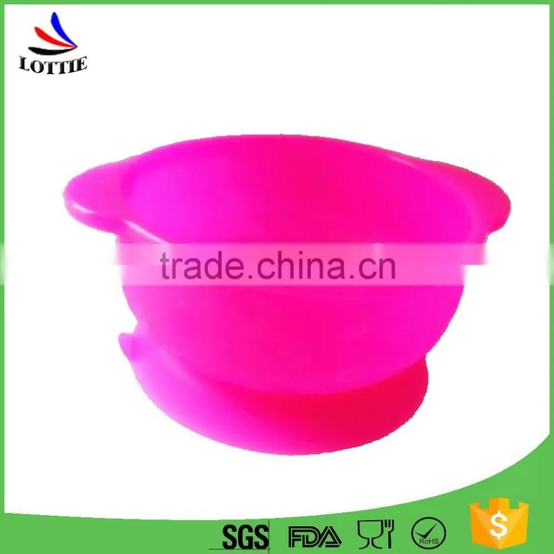 FDA food grade safe Eco-friendly baby silicone spoon with wooden