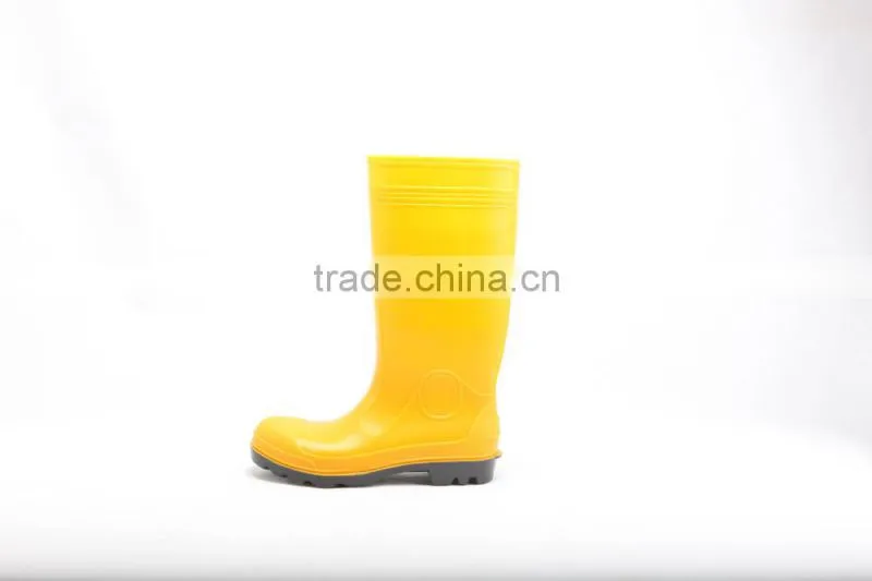 Man's PVC Safety Gumboots, PVC Working Gumboots