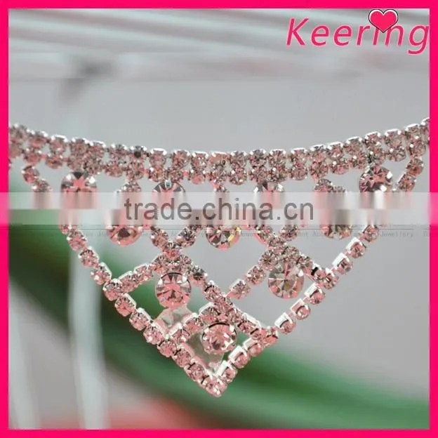wholesale wedding trim crystal beaded chains WRC-202
