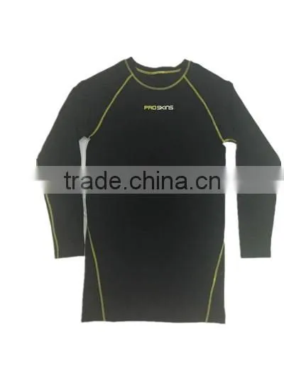 Men Long Sleeve Sport T-shirt jogging wear