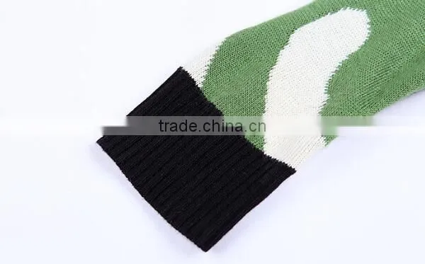 Camouflage Design Thin Knitted Sweater Cardigan Factory