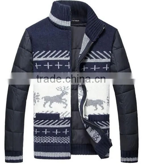 2015 Latest Open Chest Christmas Sweater for Man