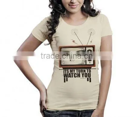 TEEN GIRLS STRIPED T SHIRT WITH RAGLAN SLEEVES