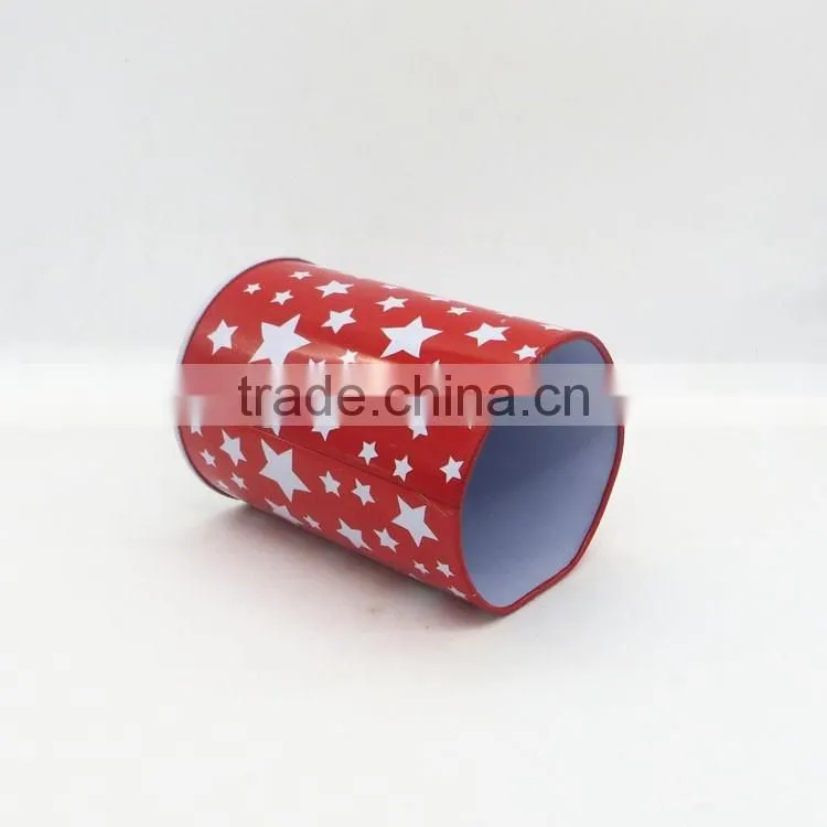 OEM wholesale custom printing round tin box