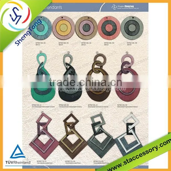 wholesale modern wooden pendant