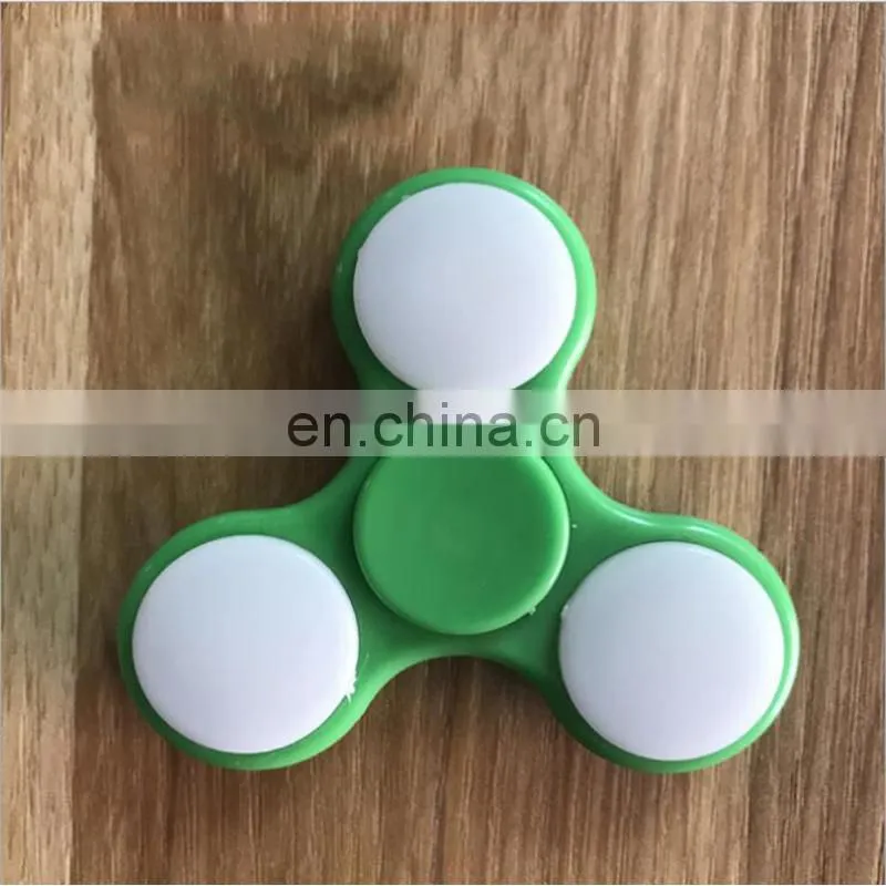 Funny Finger Toy ABS Hand Spinner Light Finger Gyro For Autism Anxiety Stress Relief Focus Toys Gift