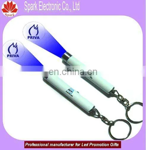 logo projection key ring,led projection keyring