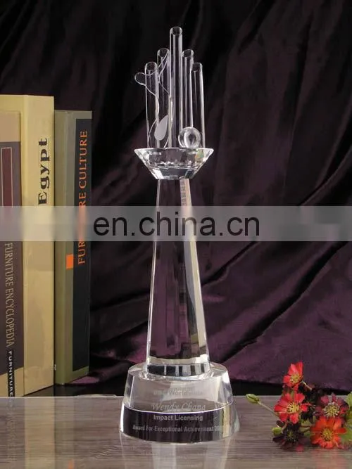 crystal football trophy cup