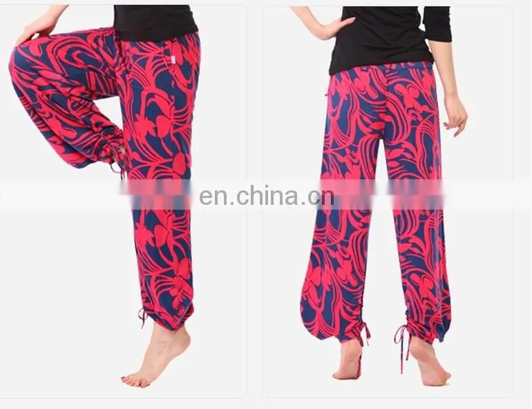 women sportswear trousers drawstring cotton baggy pants yoga pants