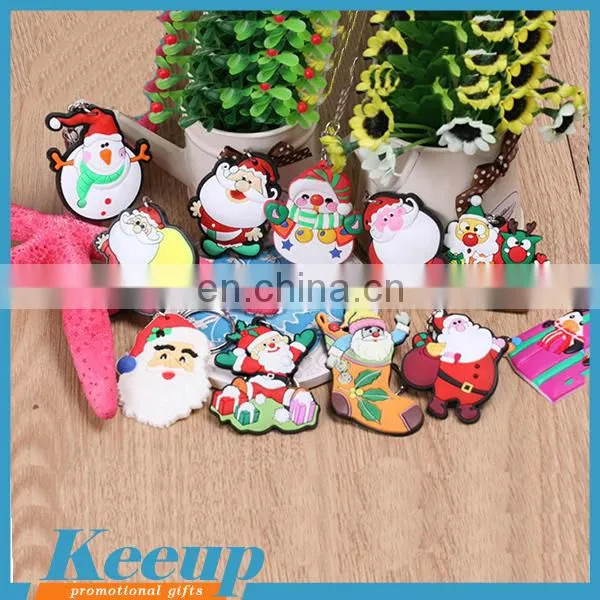 High Quality Die Cut Shape 3D PVC Keychain