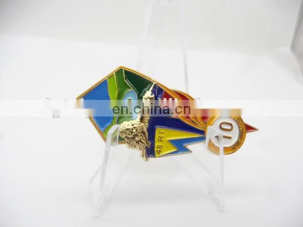 promotional custom hand embroidered badge