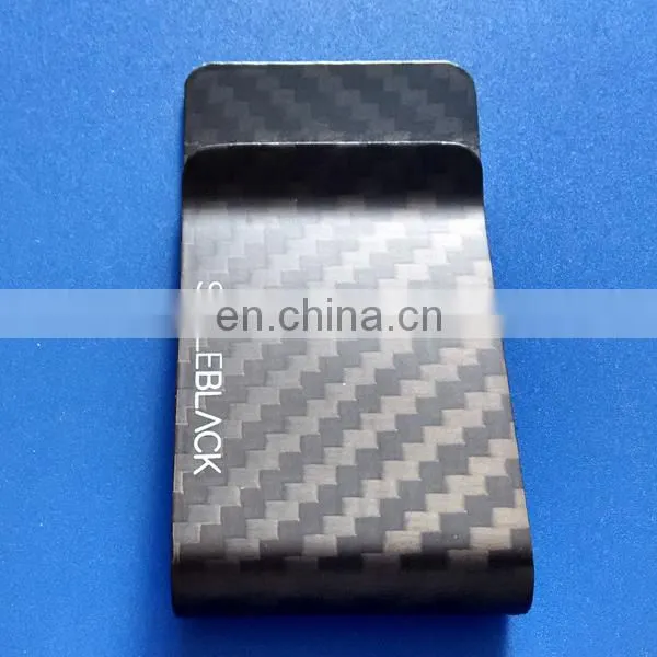 Carbon fiber money clip, carbon fiber cash clip