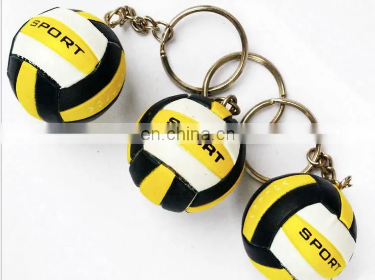 customized football basketball baseball softball charms Key Chain cheap football keychains gifts football fan's gifts