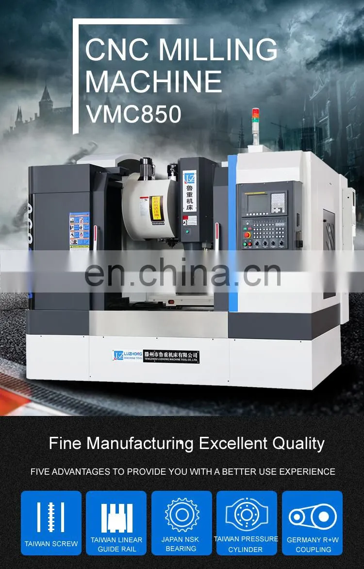 VMC-850 Machine Center Price Chinese Vertical CNC Machining Center