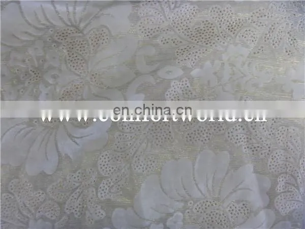 High Quality Fabric Shining Burnout Fabric Glitter For Muslim Scarves