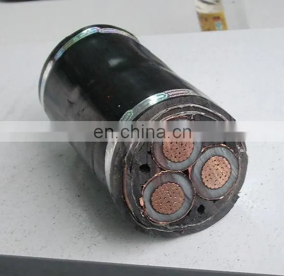 High voltage xlpe insulated Aluminum alloy conductor PVC insulated power cable power cable cabel