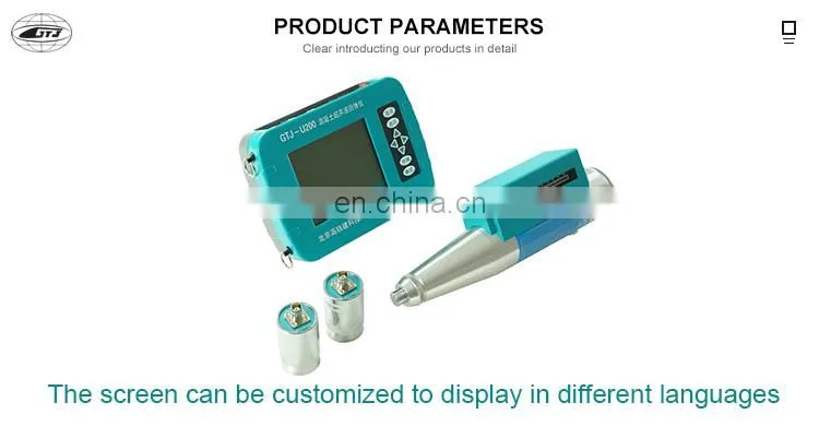 Ultrasonic And Rebound Two Methods Comprehensive Testing The Compressive Strength Digital Concrete Test Hammer