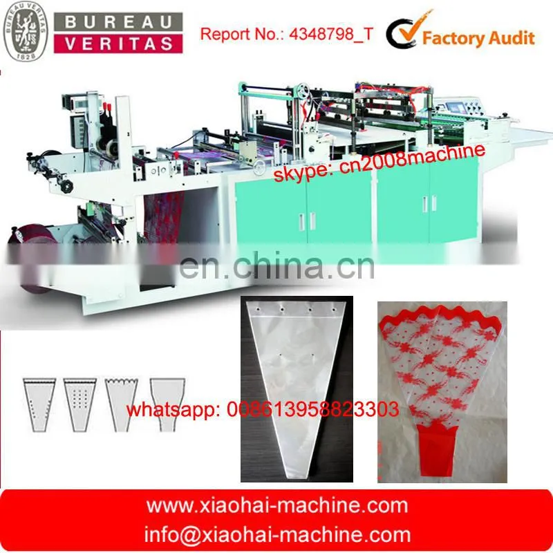 BOPP Plastic Flower Bag Making Machine