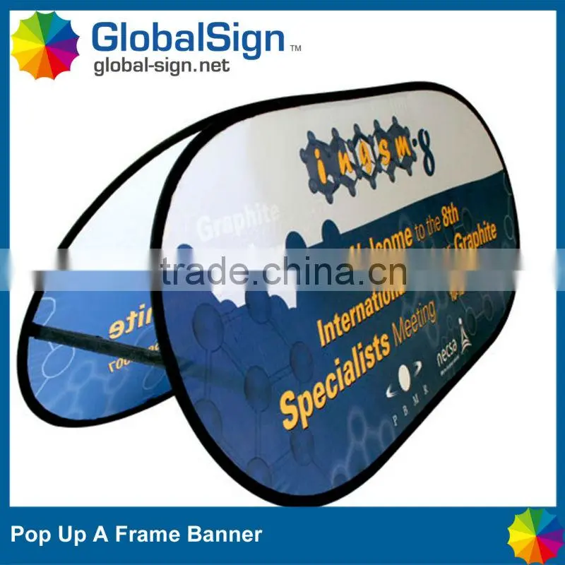 Shanghai GlobalSign customized pop up a frame