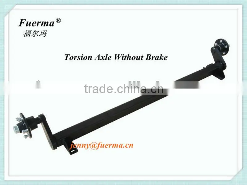 trailer torsion axle