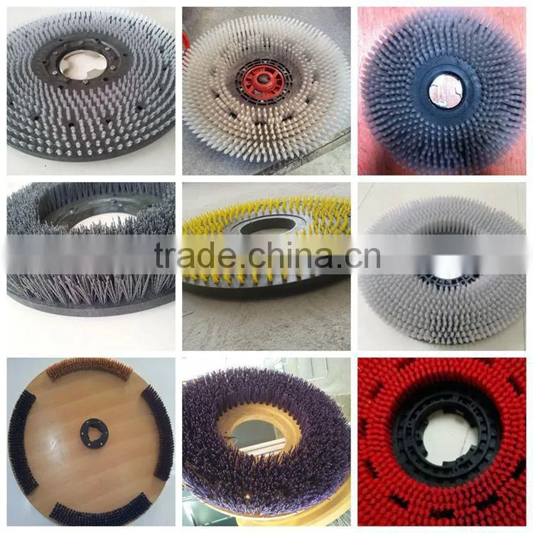Industrial use floor scrubber machine brush