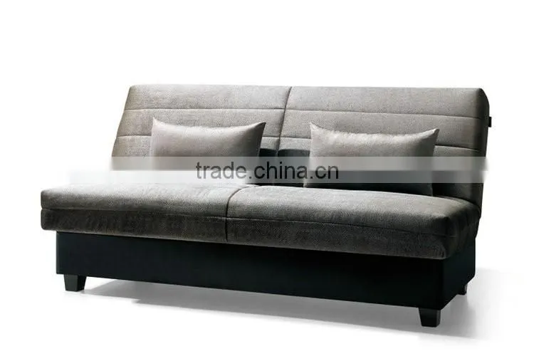 Living Room Two Seater Sofa Sleeper with Fabric Upholstery