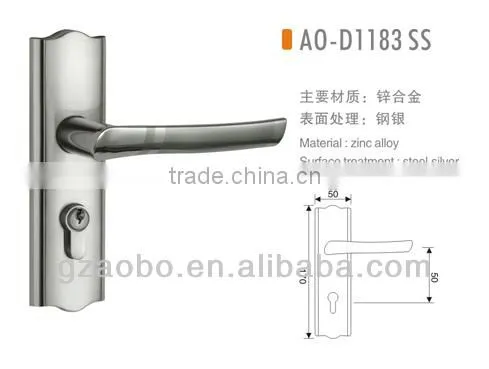 Hotel Door Lock With Handle For Room Toilet Handle Lock