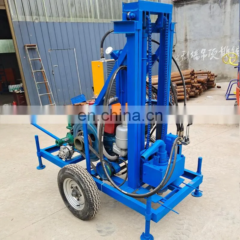 Easy Operate Diesel Water Well Drilling Rig / Water Well Drilling Rig / Water Well Drill Machine