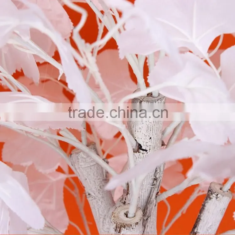 wholesale Artificial Colorful Ginko Tree/Artificial plant costume to tree