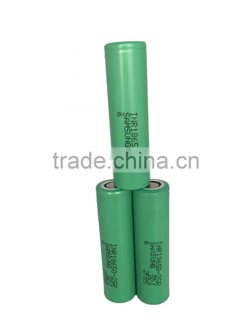 2016 Newest Samsung INR18650-25R energy variable voltage battery pack in china